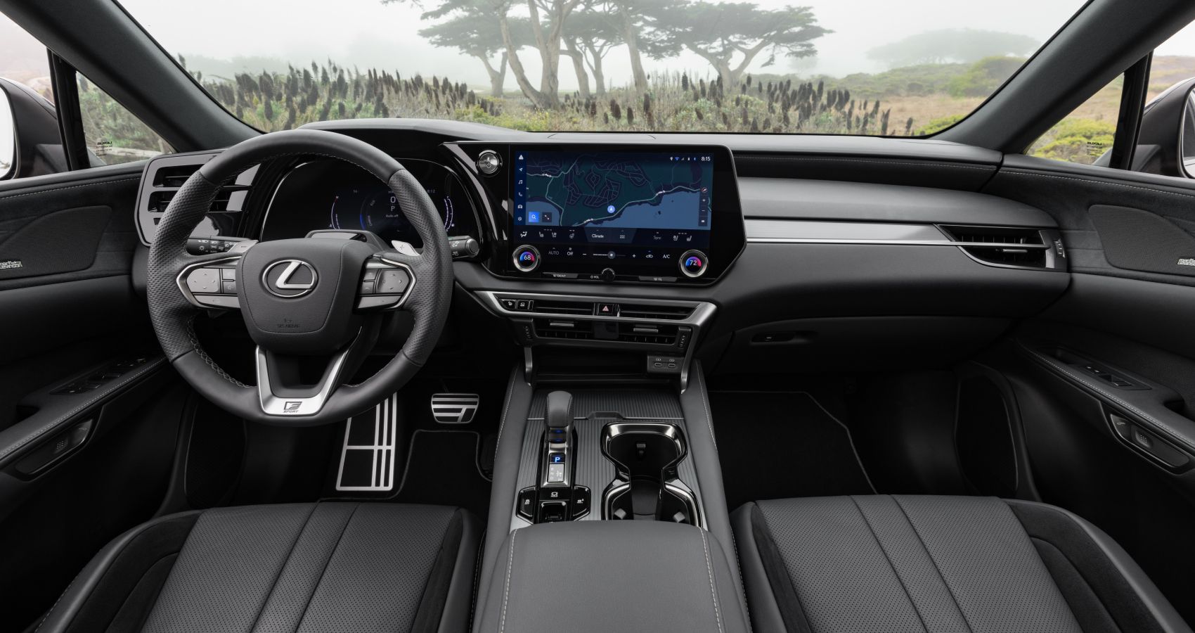 2023 Lexus RX 500h F-Sport Performance Interior View