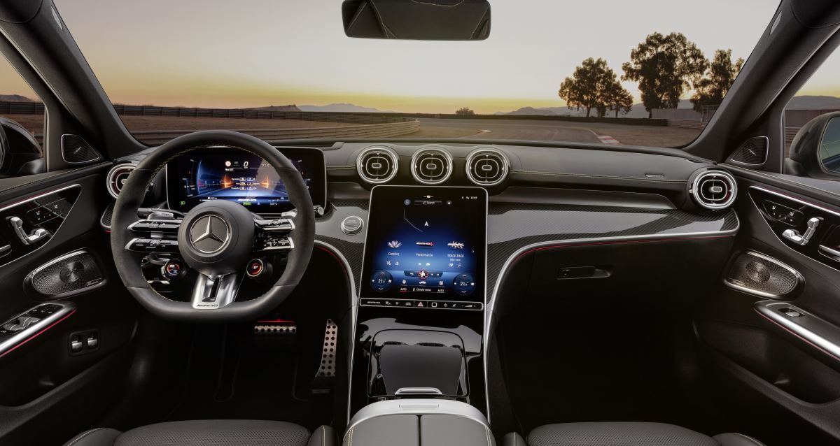 2024 Mercedes AMG C63 S E Performance Interior dashboard