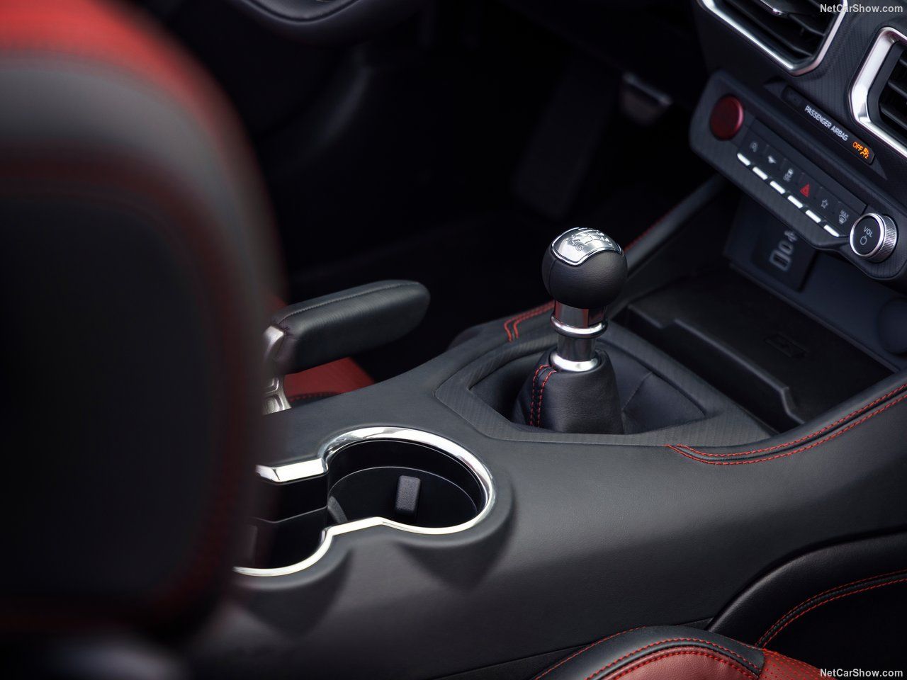 2024 Ford Mustang Manual Gear Stick Interior Close Up