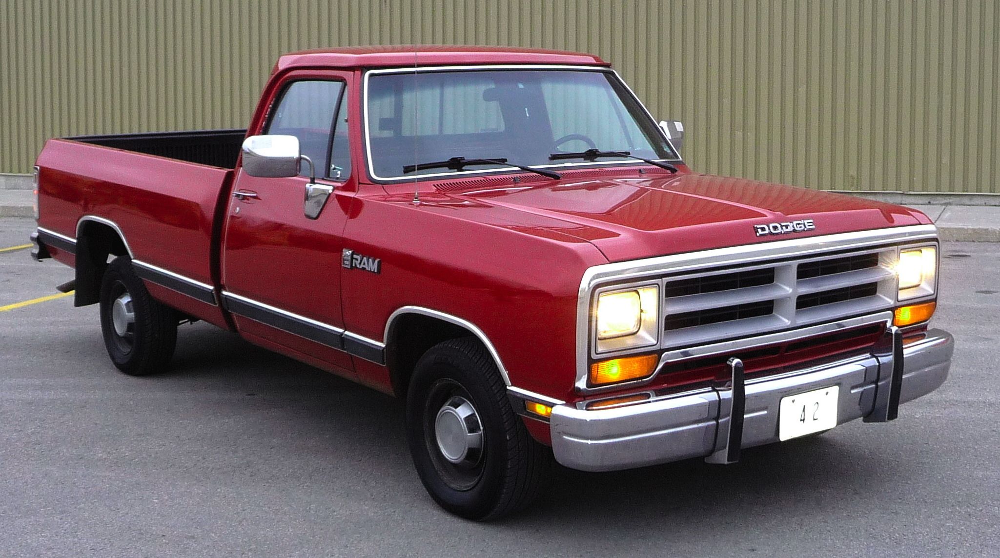 1989 Dodge Ram D100 truck