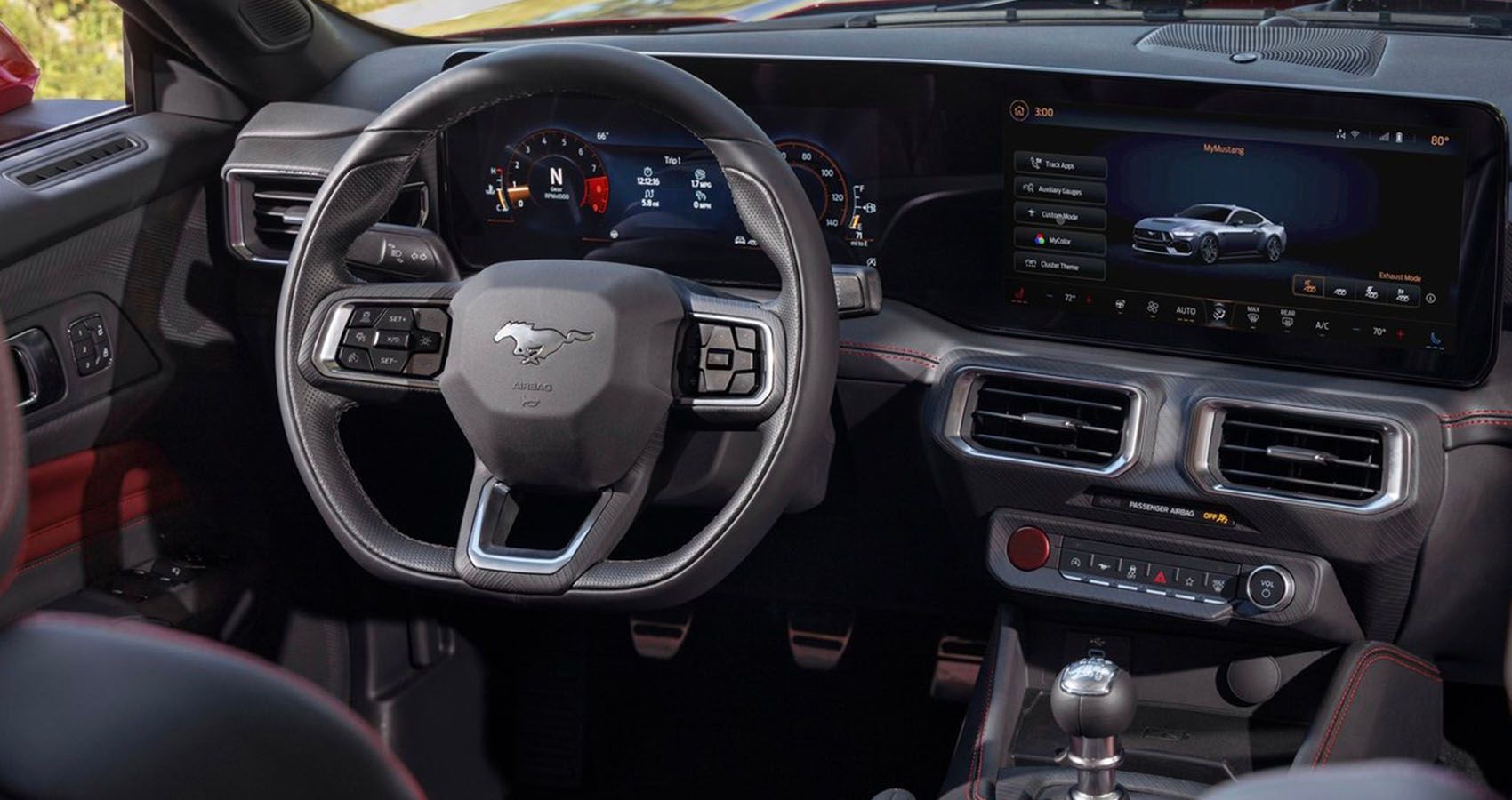 How The 2024 Ford Mustang Interior Is Unlike Any Muscle Car Before