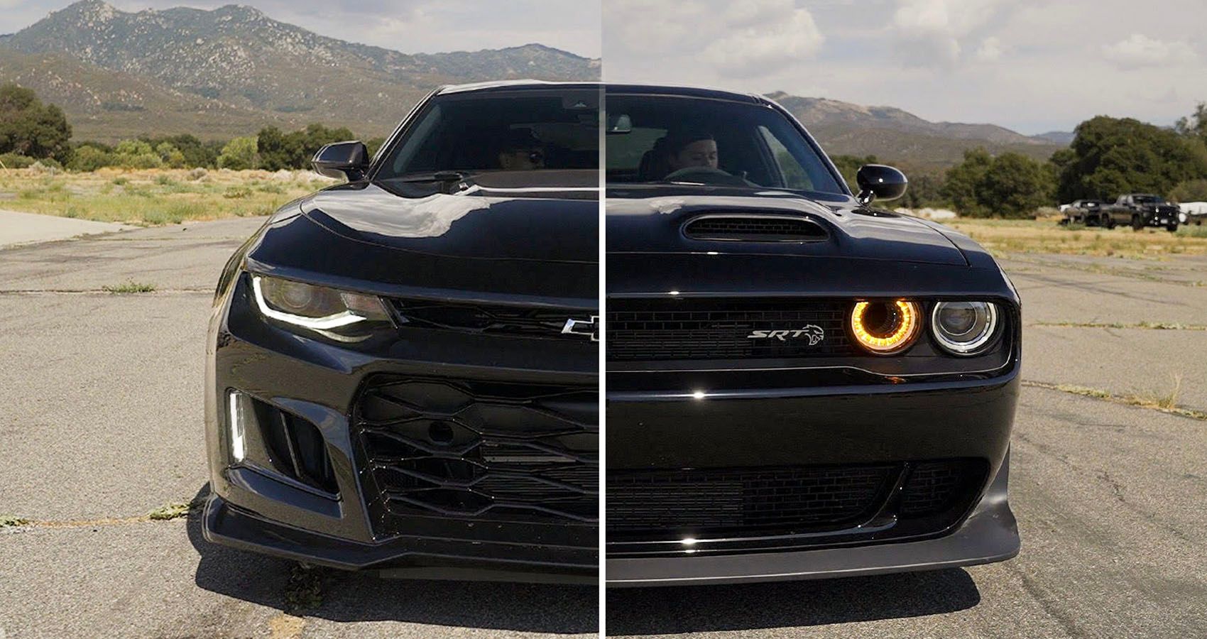 Chevy Camaro ZL1 And Dodge Challenger Hellcat Drag Race Has A Surprising  Result