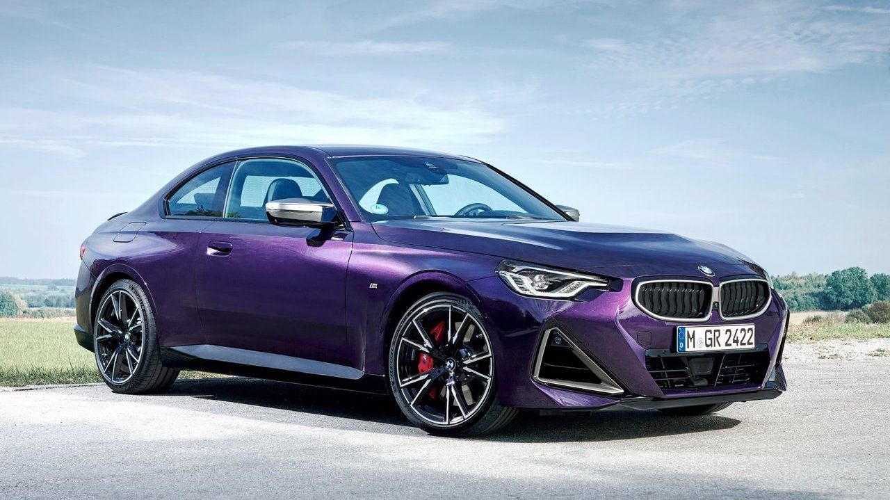 Purple 2022 BMW M240i xDrive Coupe