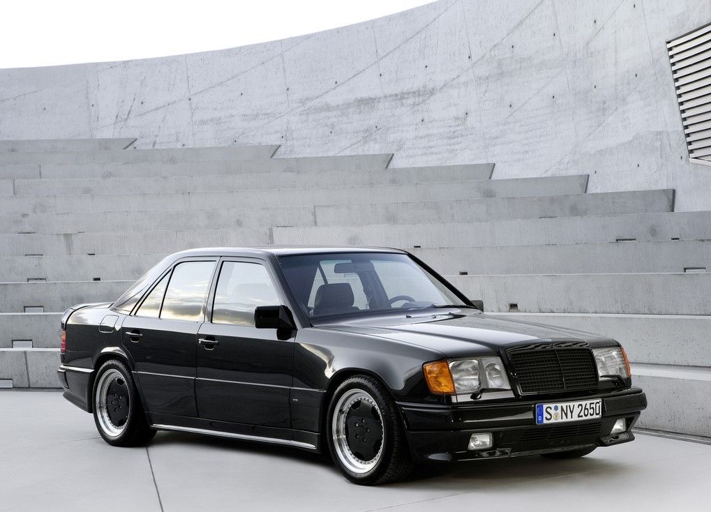 Black 1988 Mercedes-Benz AMG 300 E 6.0 Hammer 
