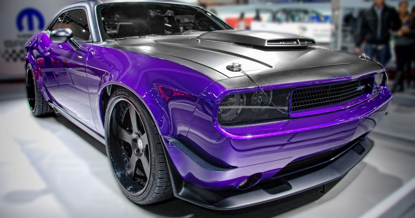Jeff Dunham's Ultra-Violet Dodge Challenger