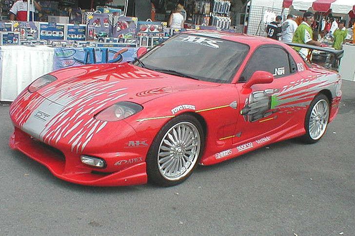 Dom’s (Vin Diesel) Fast & Furious Mazda RX7 (Red) - Front
