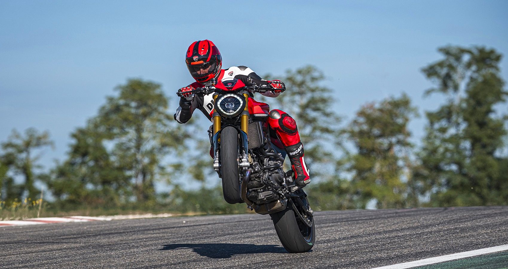 Ducati Monster SP in action