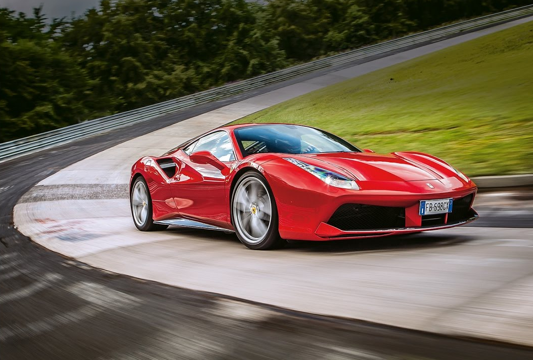 Ferrari 488 GTB (Red)  - front