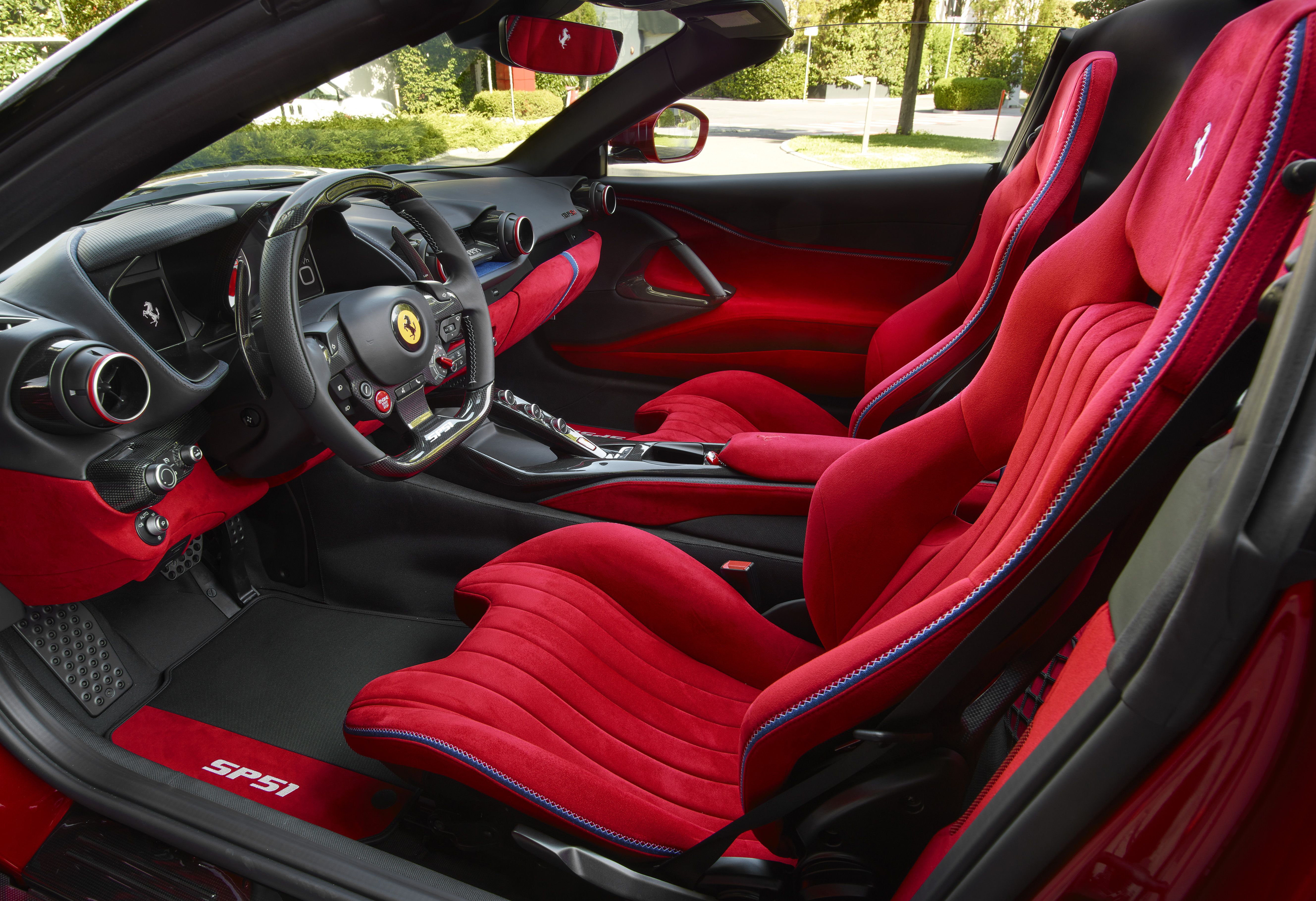 Ferrari SP51 Interior View