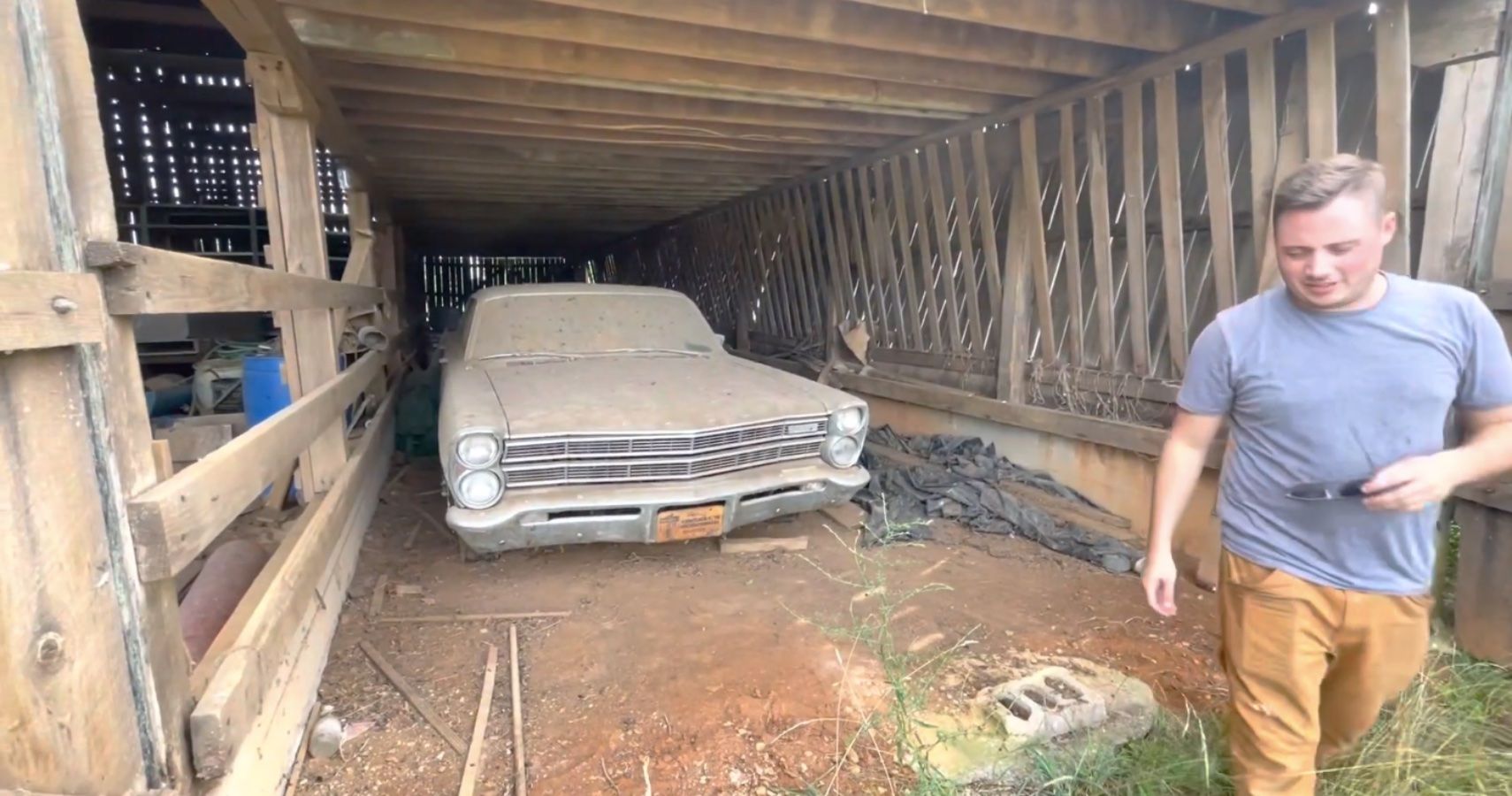 This Dust-Covered, Big Block, 1966 Ford LTD Is The True Definition Of A Barn Find