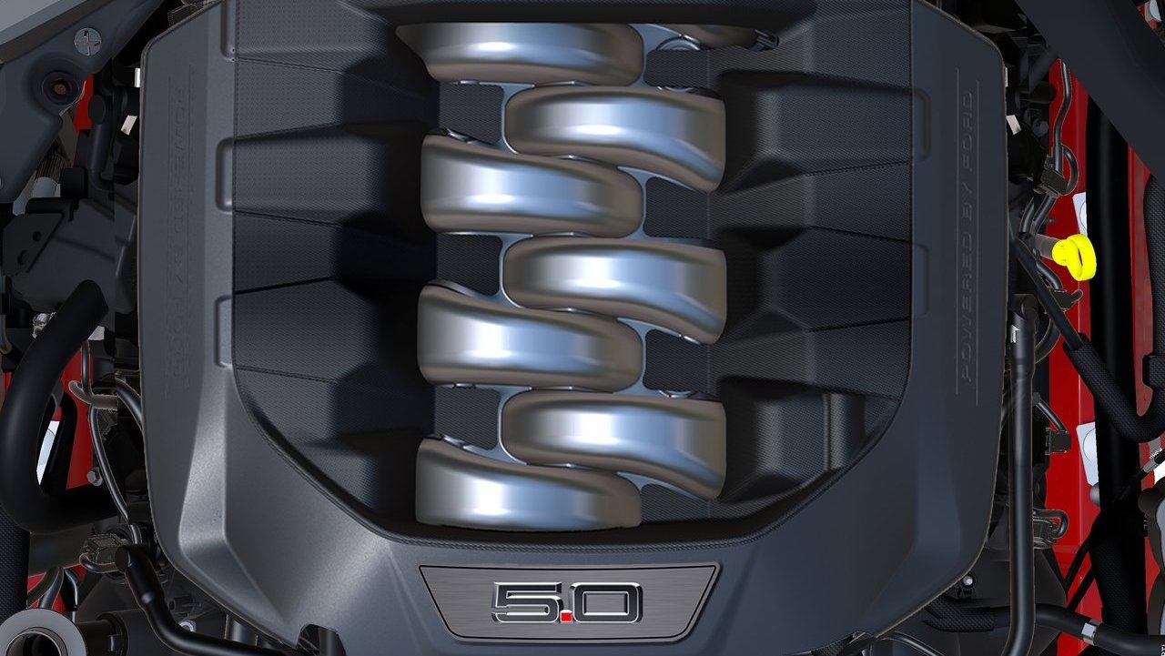 Ford-Mustang_GT-2024-Engine