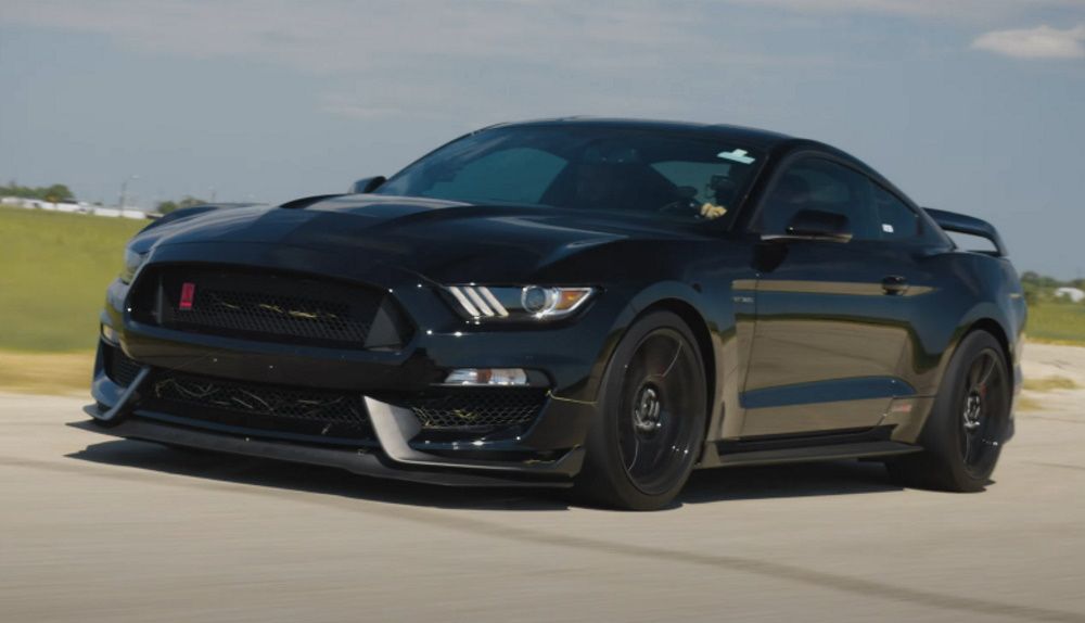 Watch Hennessey Take Their Incredible 850-HP Shelby Ford Mustang GT350R ...