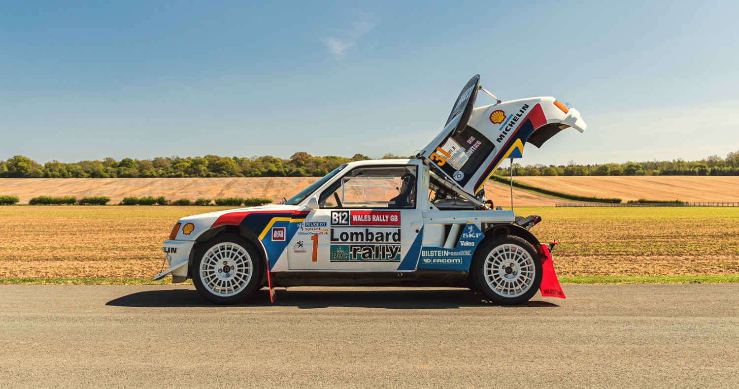 Peugeot 205 T16 Rally Side View