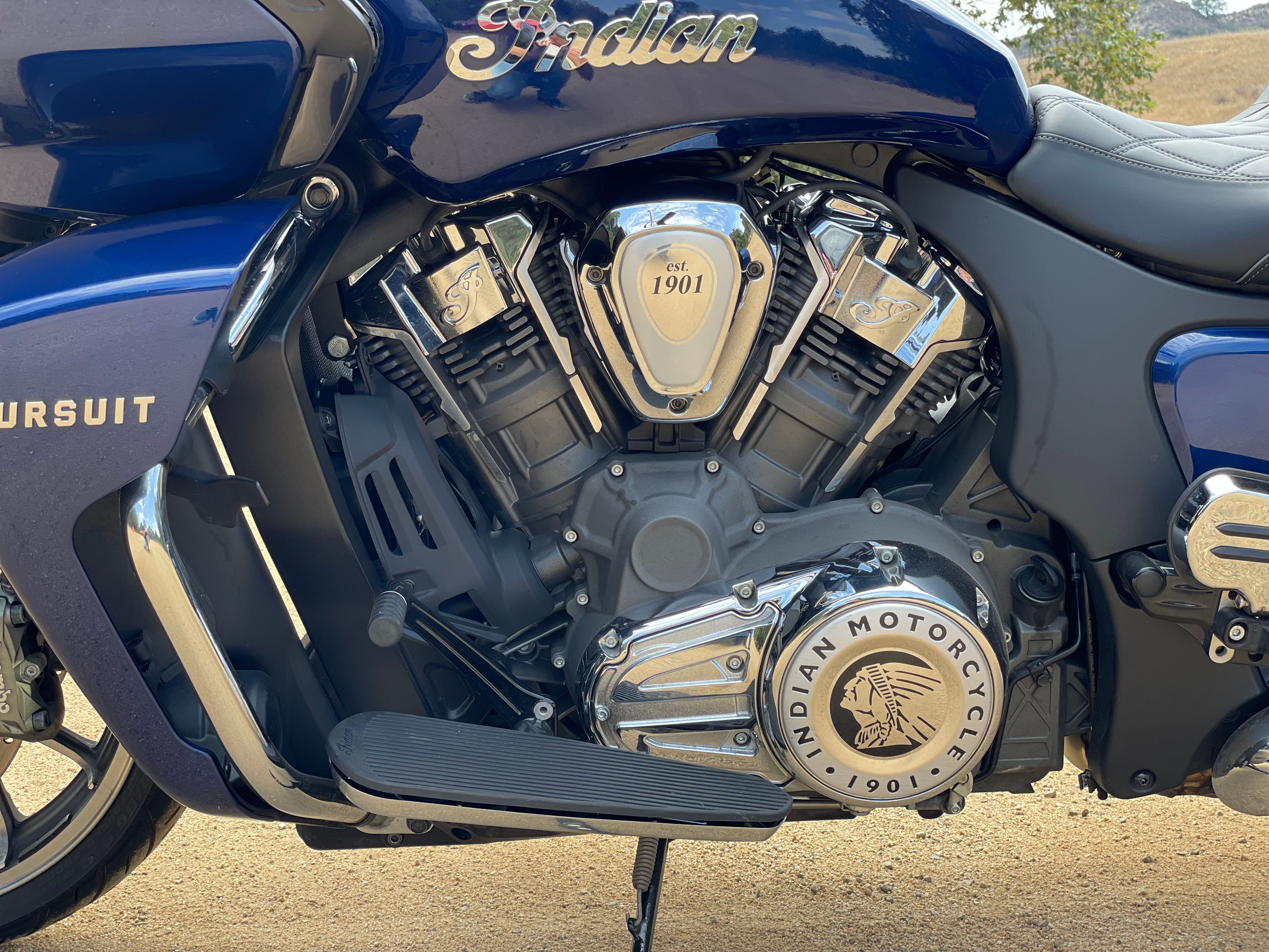 2022 Indian Motorcycle Pursuit Limited With Premium Package Engine