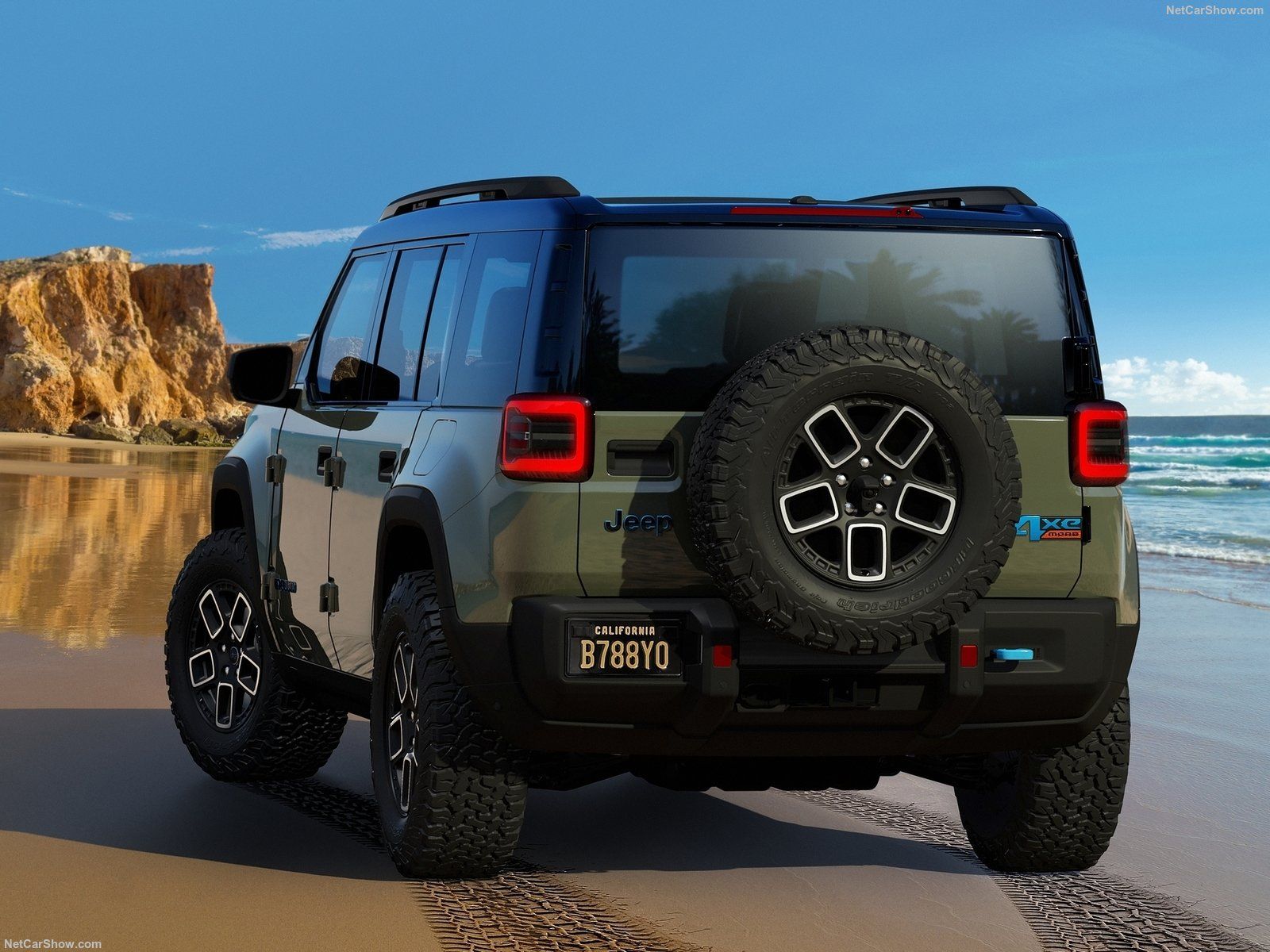 Jeep Recon concept, rear