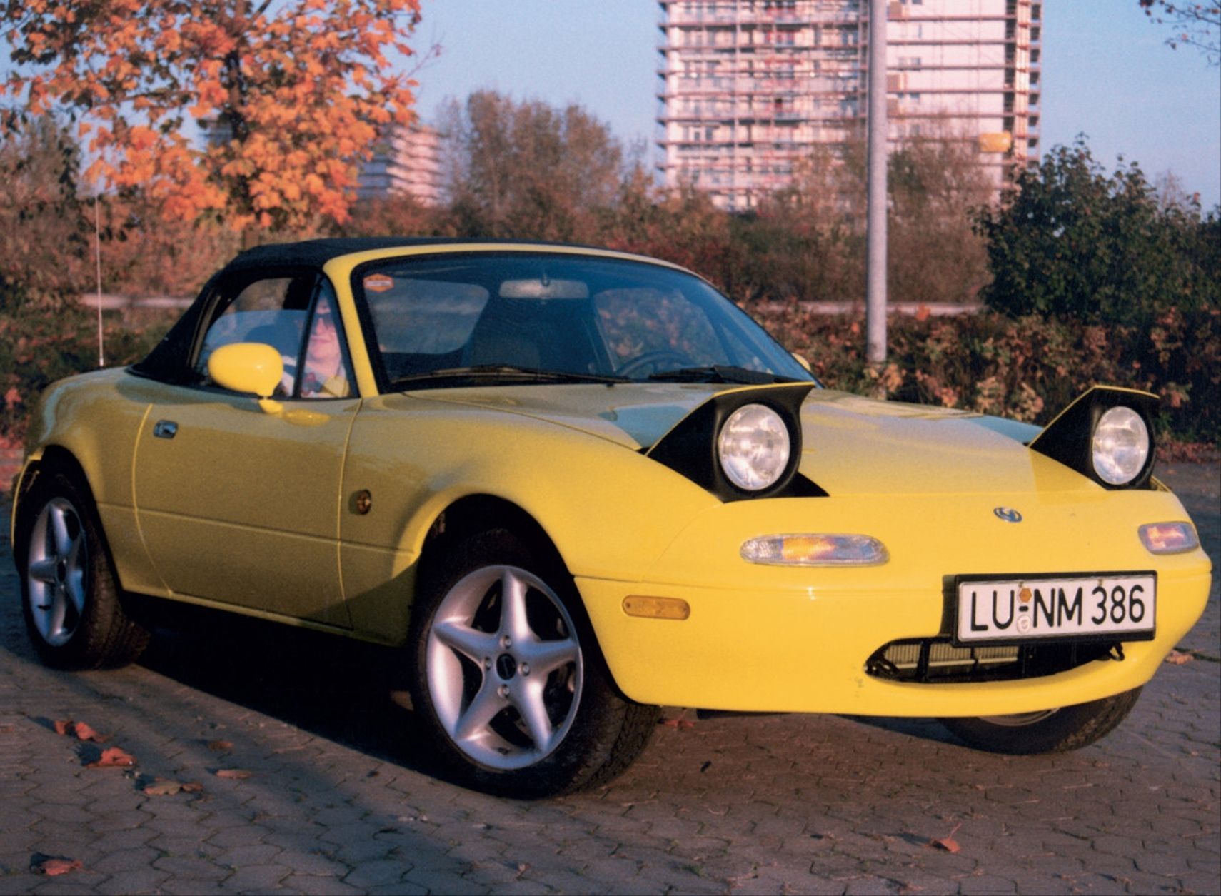 Mazda mx5 слепая