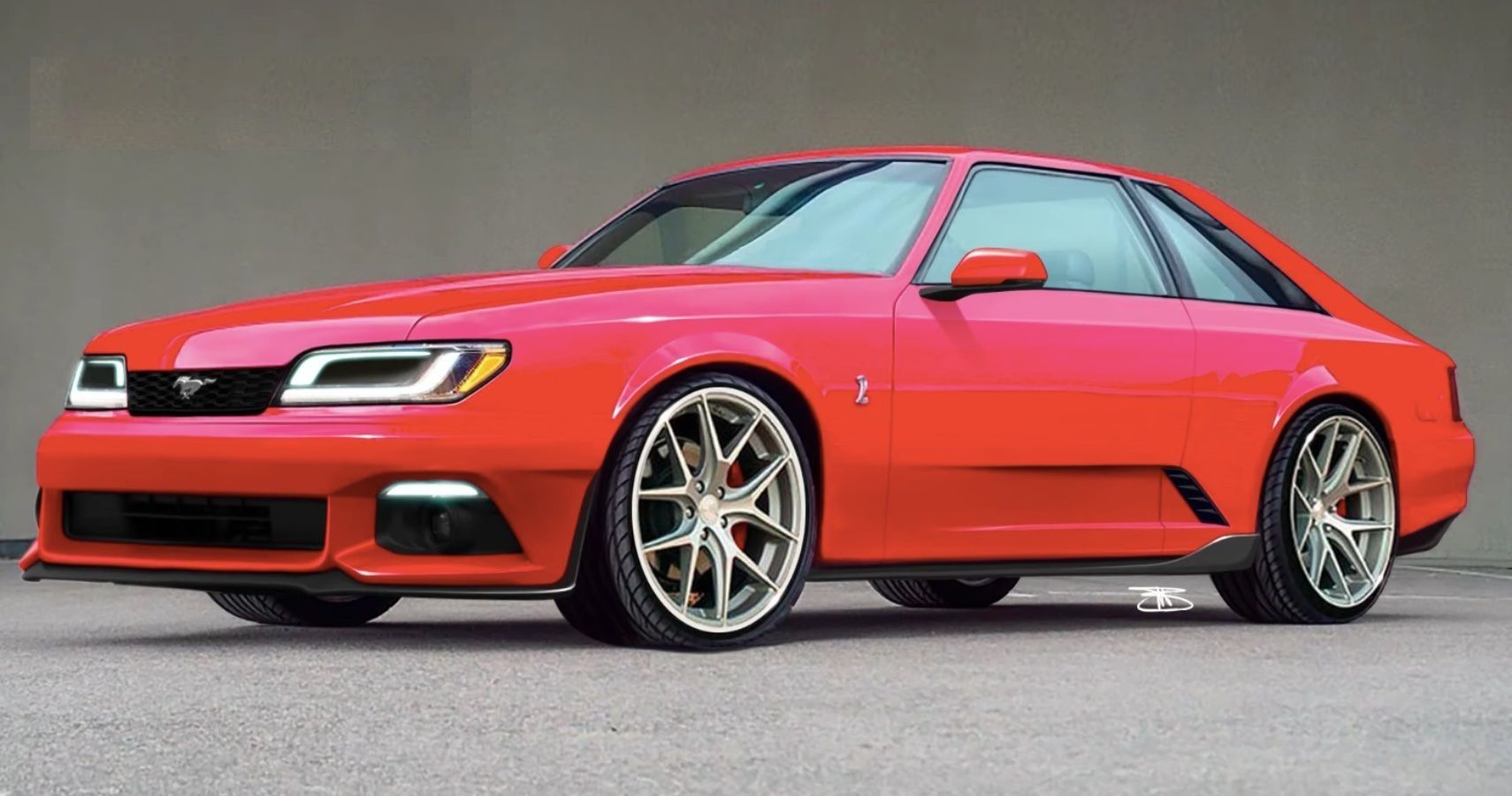 The Fox Body Ford Mustang Gets A Modern Makeover