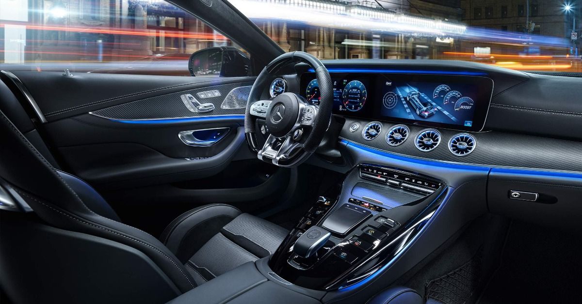 A look at the Mercedes-AMG GT63's interior. 