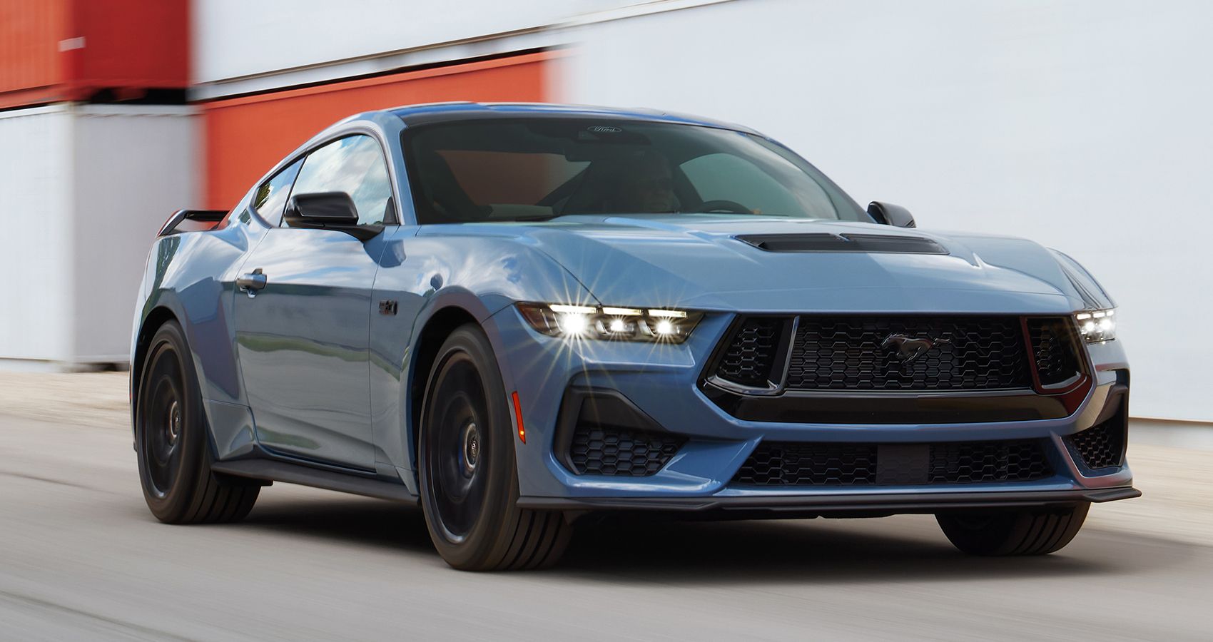 New Ford Mustang Front Three-Quarter View