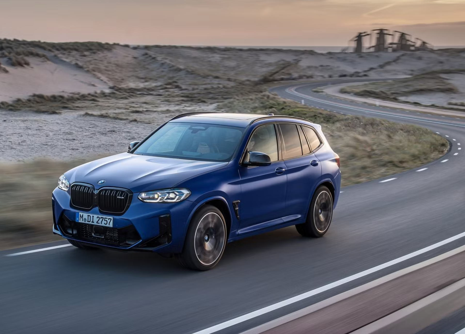BMW X3 M Competition Blue