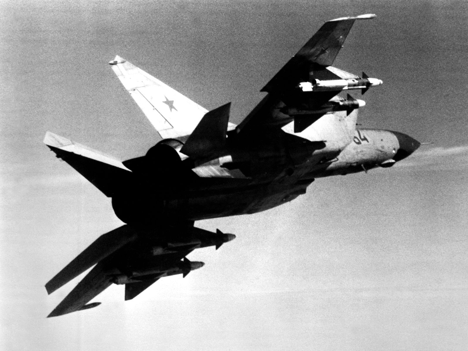 Soviet MiG-25 Foxbat aircraft