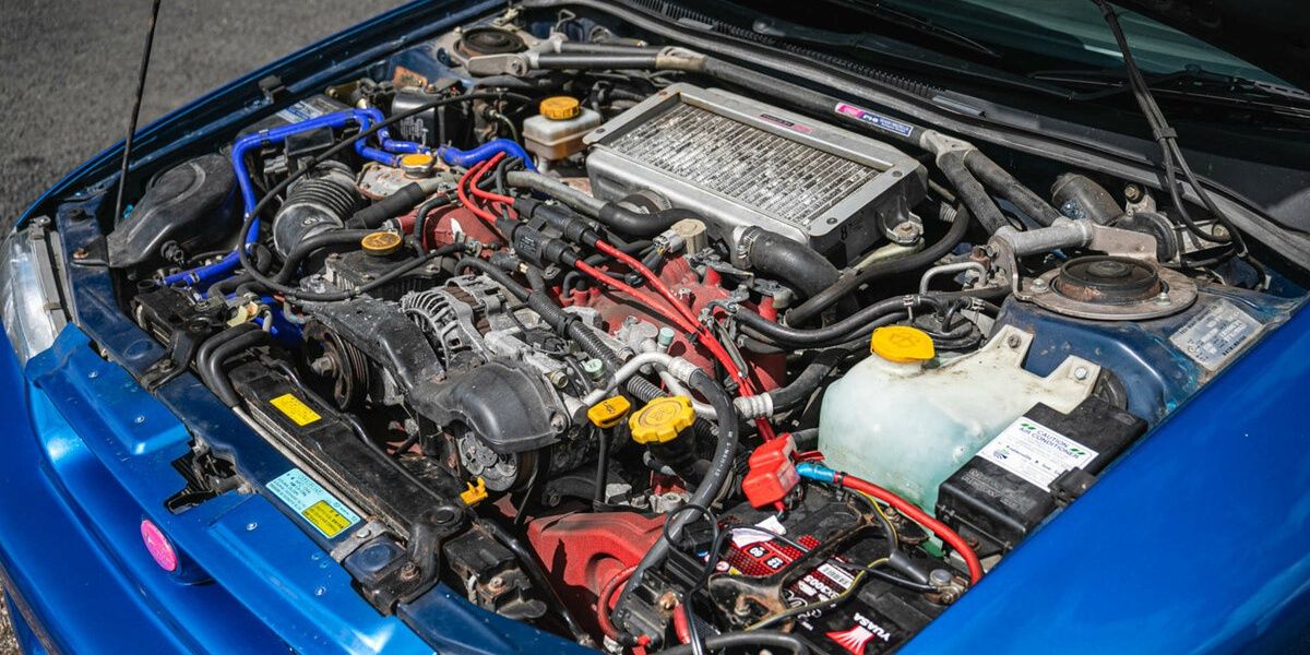 Subaru Impreza WRX STi 22B Engine 2 Cropped