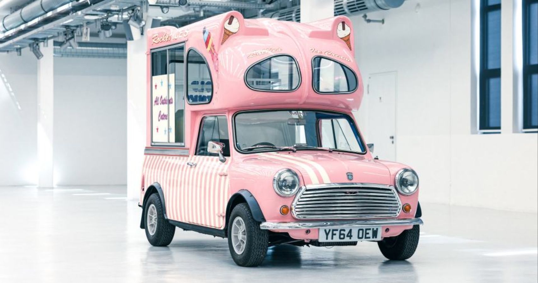 Check Out This Truly Epic Classic Mini Ice Cream Van