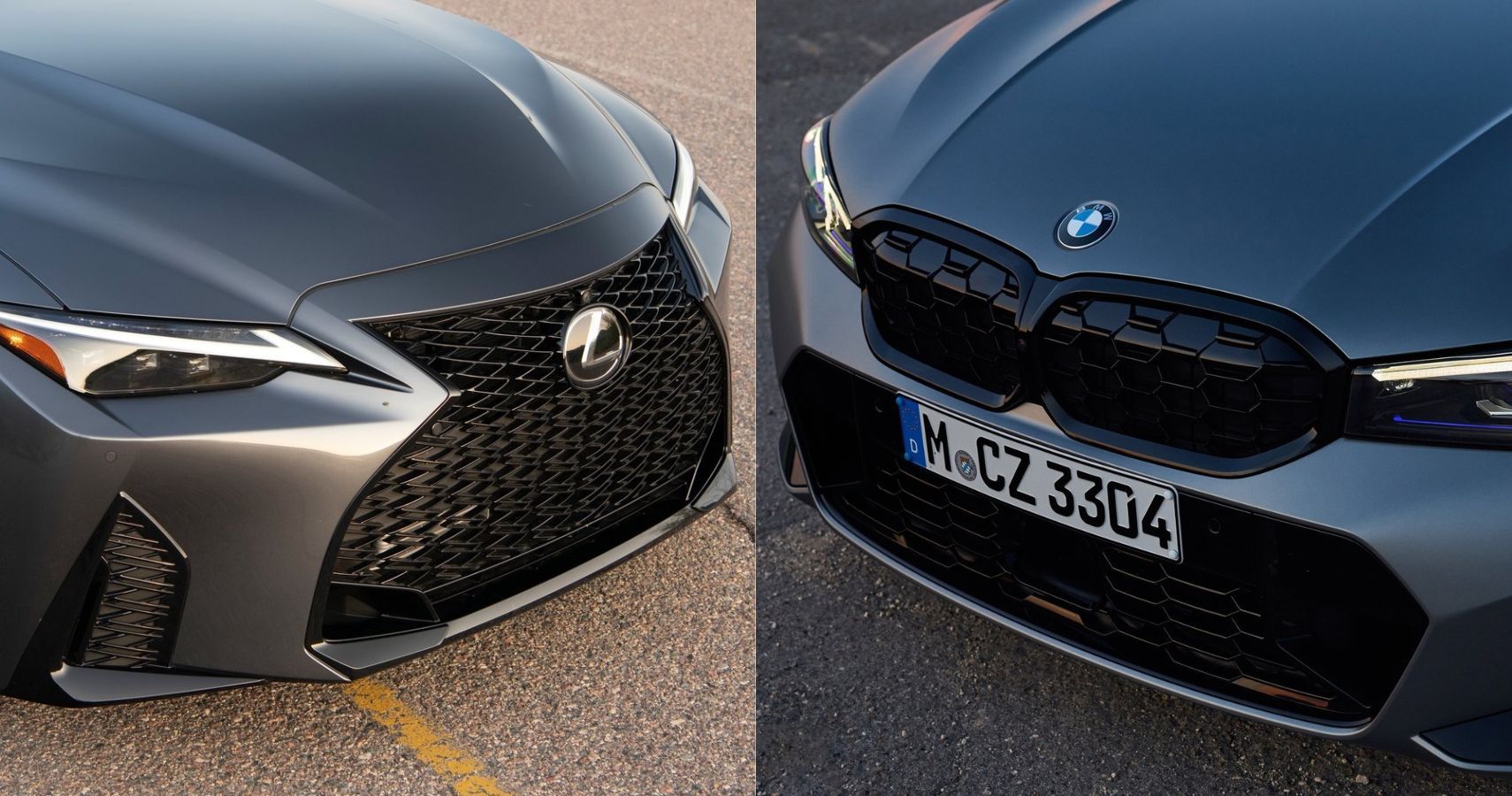 How The 2023 Lexus IS 500 FSport Is A Better Sports Sedan Than The BMW M340i