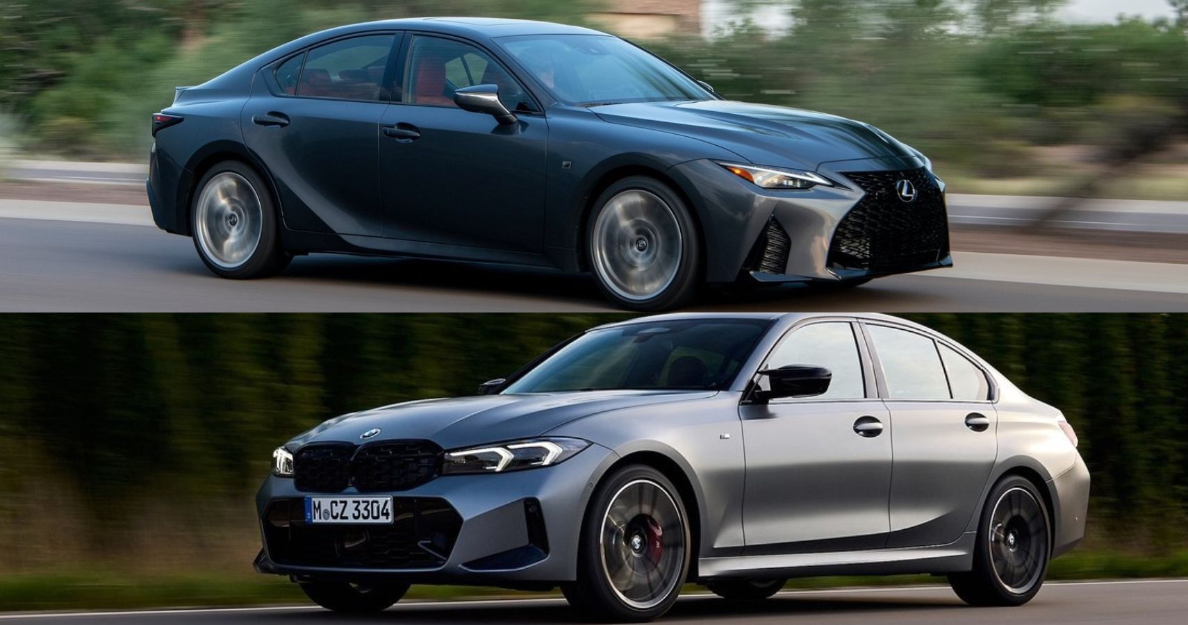 How The 2023 Lexus IS 500 FSport Is A Better Sports Sedan Than The BMW M340i