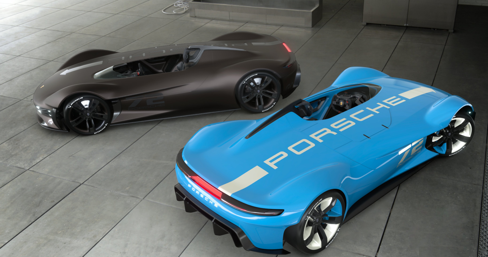2022 Porsche VGT Spyder in game view