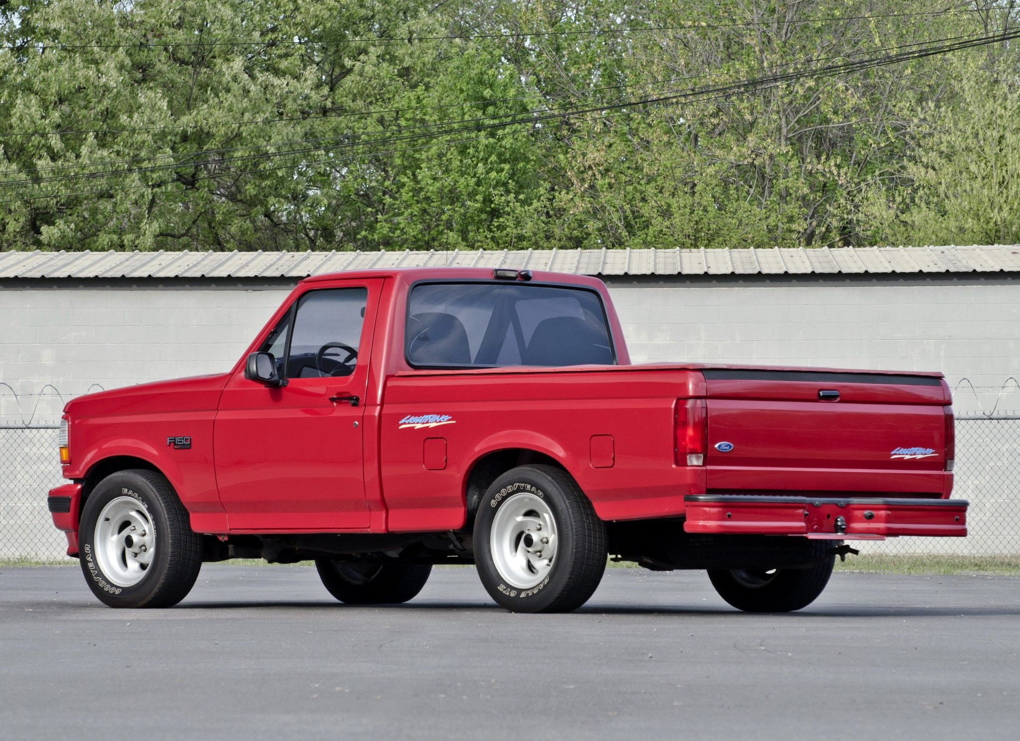 A look at the 1993 Ford-150 Lightning. 
