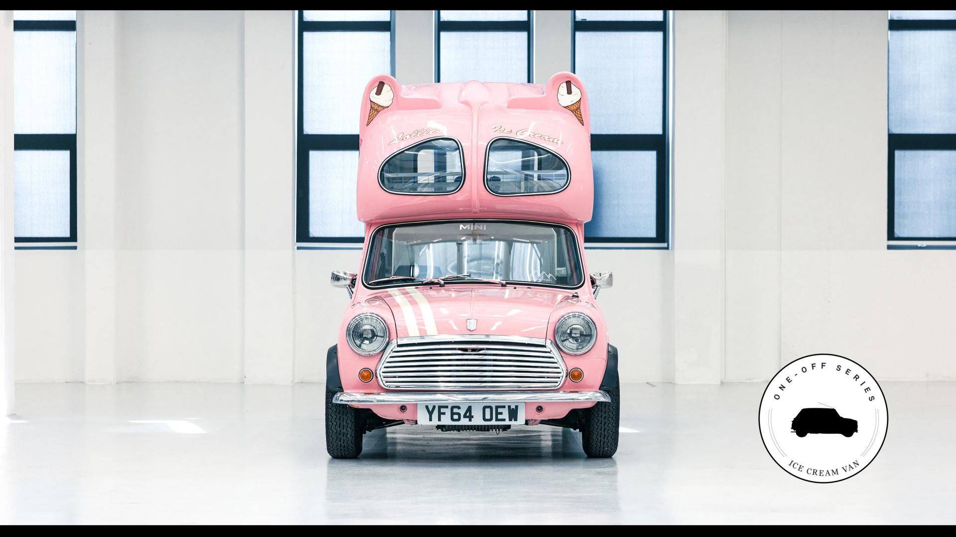 Check Out This Truly Epic Classic Mini Ice Cream Van
