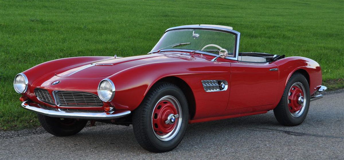 1958 BMW 507 3.2 Series II Roadster (Red) - Front