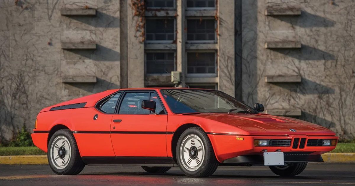 1981-BMW-M1-(Red)---Front