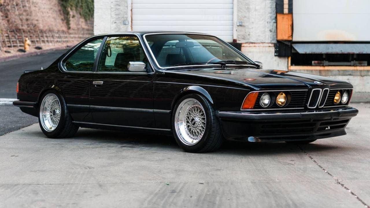 1985 Black BMW 635 CSI