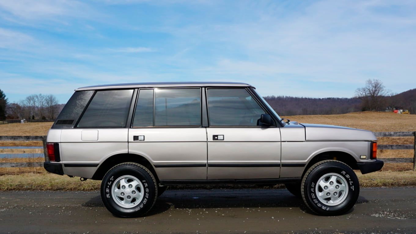 1995 Land Rover Range Rover on the road