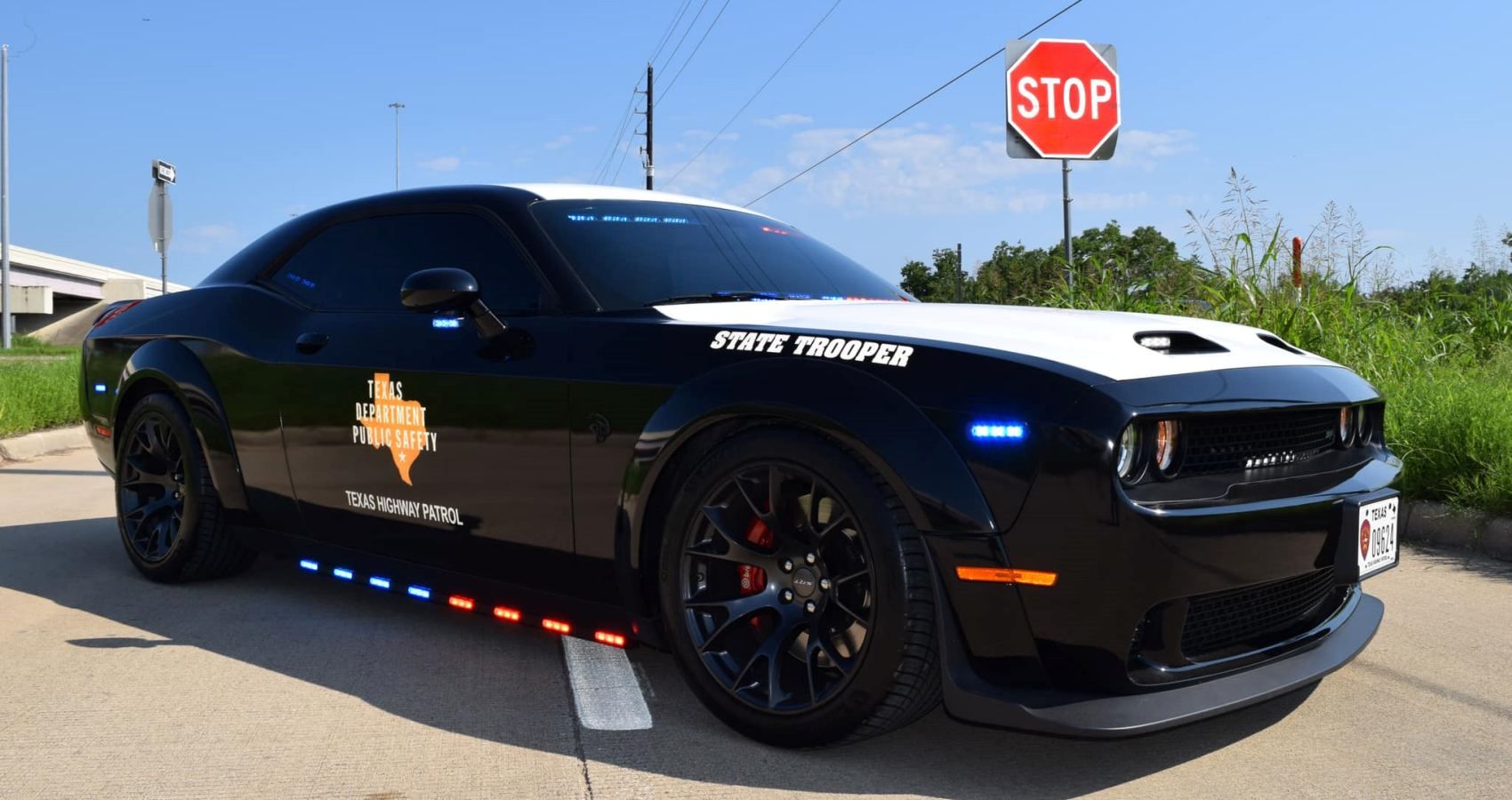 Texas State Troopers' 1080 HP Challenger SRT Hellcat Makes Lawbreakers Shiver