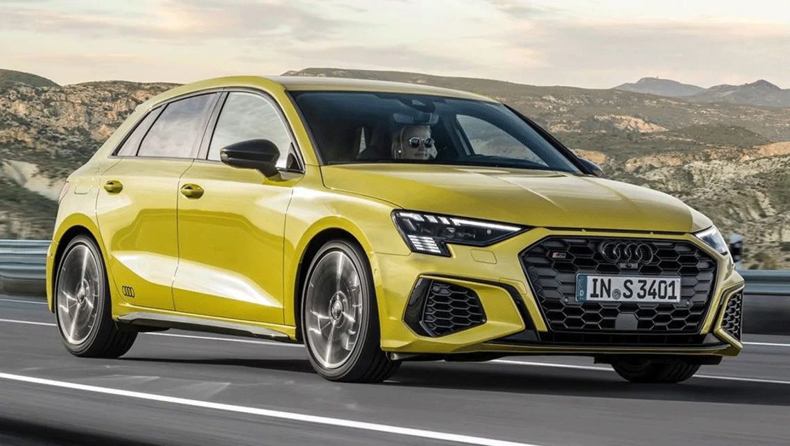 2022-Audi-S3-(Yellow)---Front-Left