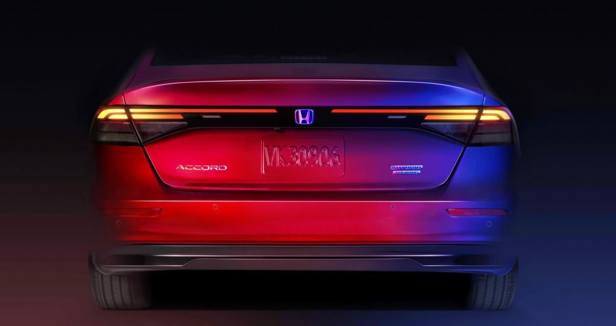 2023 Honda Accord teaser rear