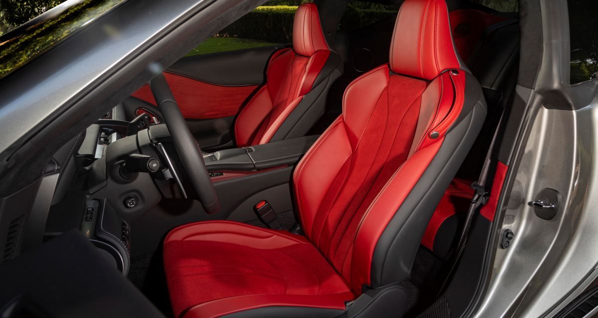 2023 Lexus LC 500 Interior side view