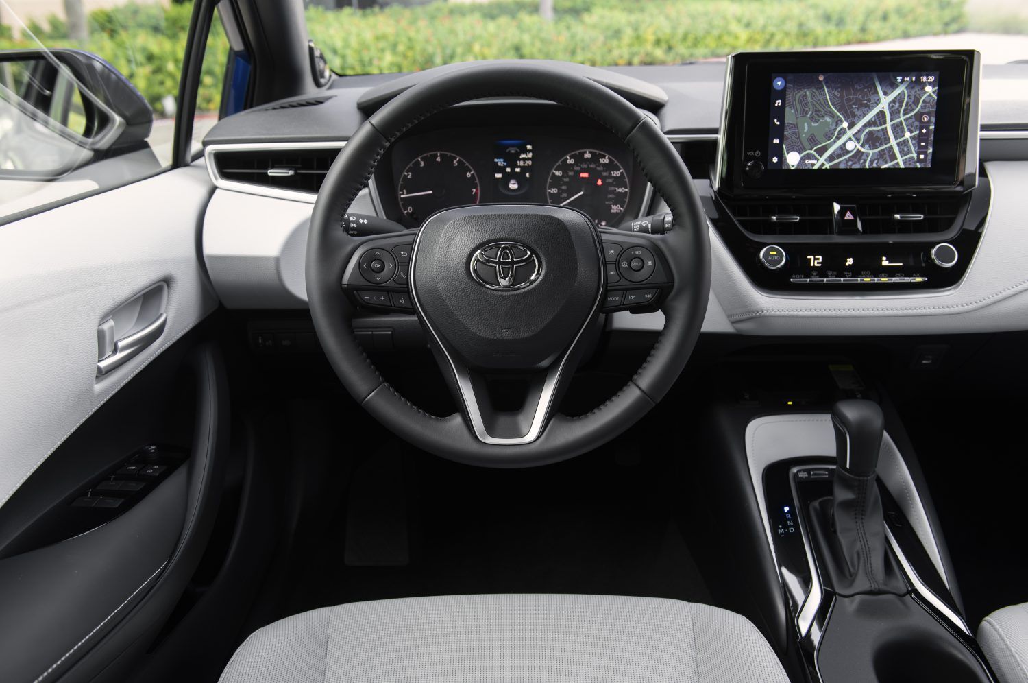 2023 Toyota Corolla Hatchback cockpit view