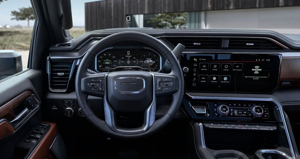 The 2024 GMC Sierra HD Denali Ultimate Interior Features Will Blow You Away