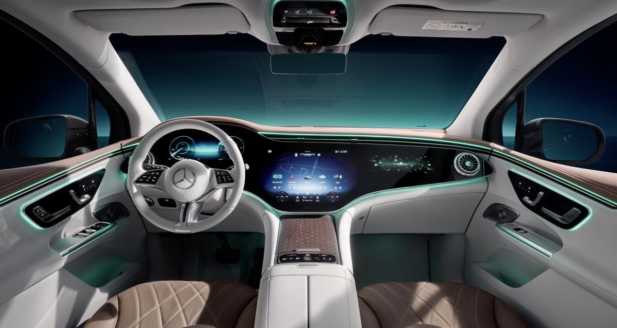 Mercedes Benz EQE SUV Interior