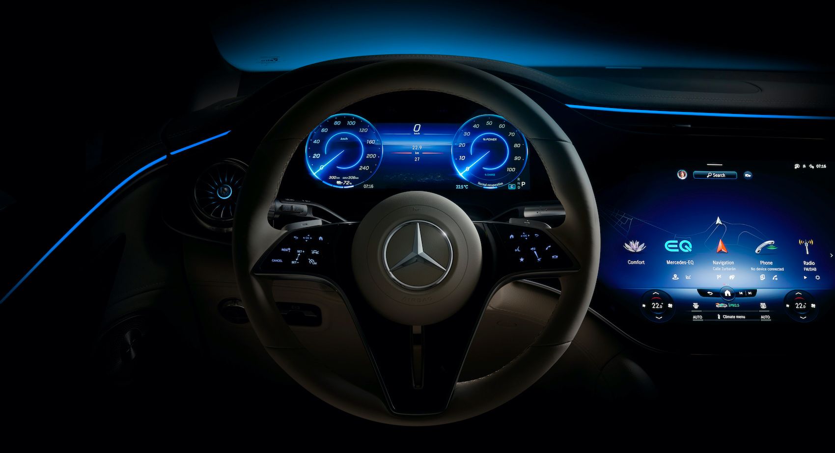 2023 Mercedes EQS interior