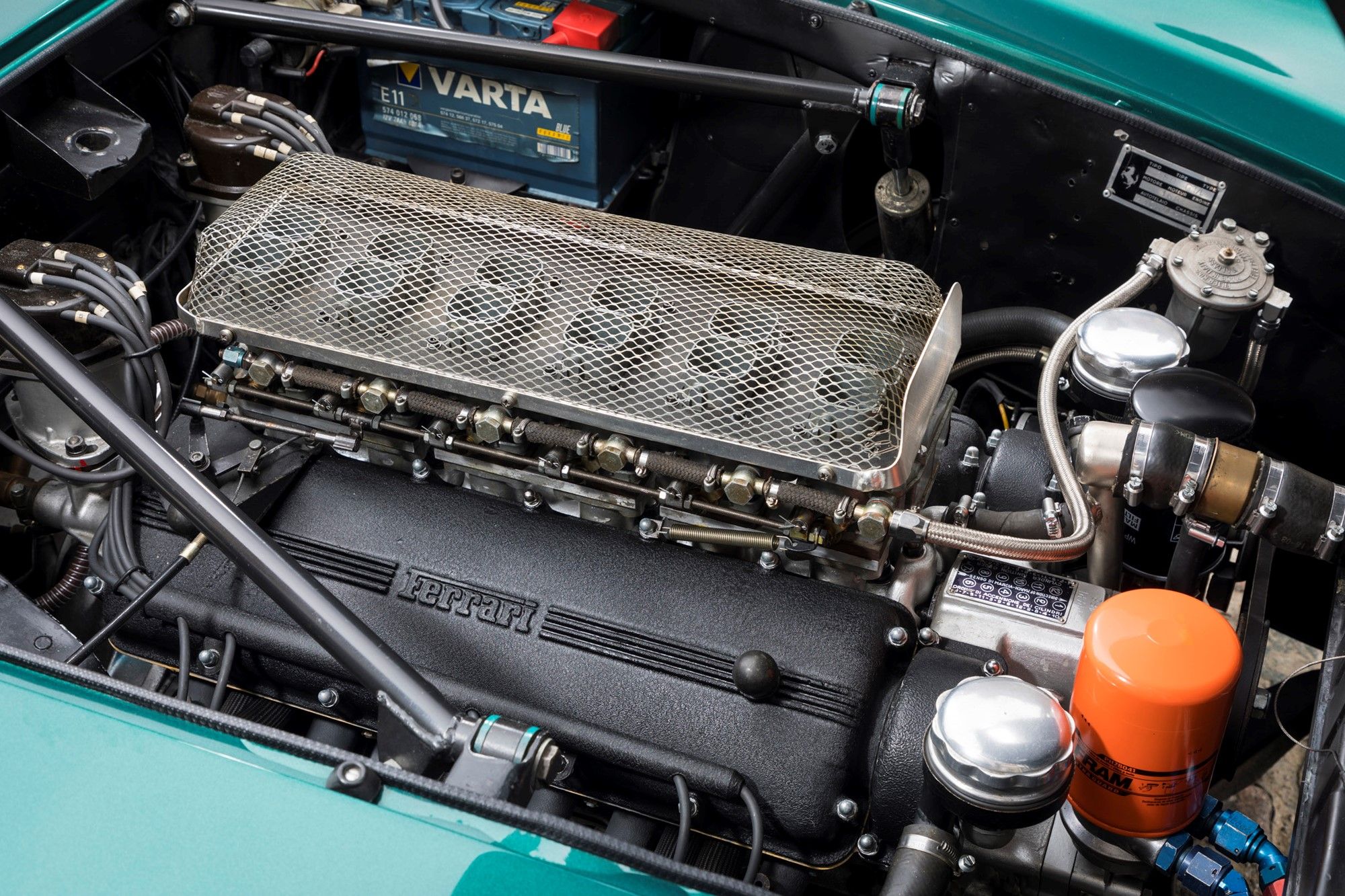 1963 Ferrari 250 GT Lusso Engine Bay