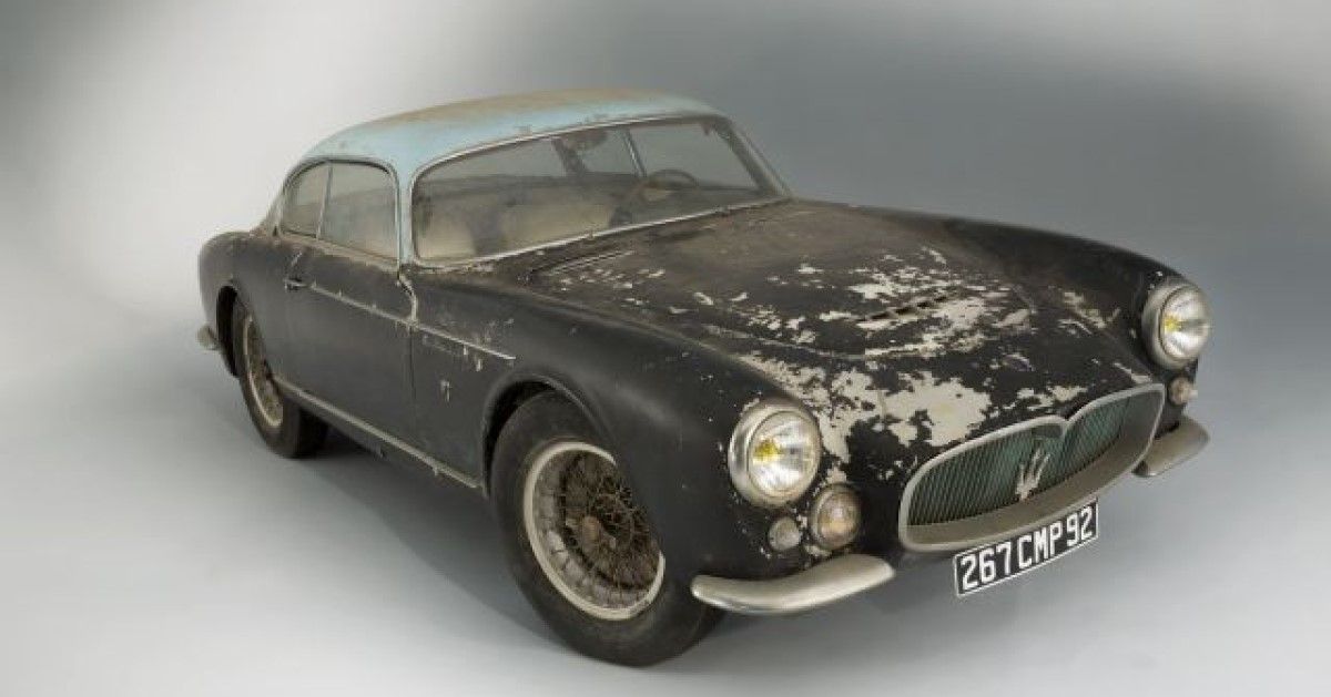 1956 Maserati AG6 2000 Gran Coupe Sport Berlinetta Fura barn find