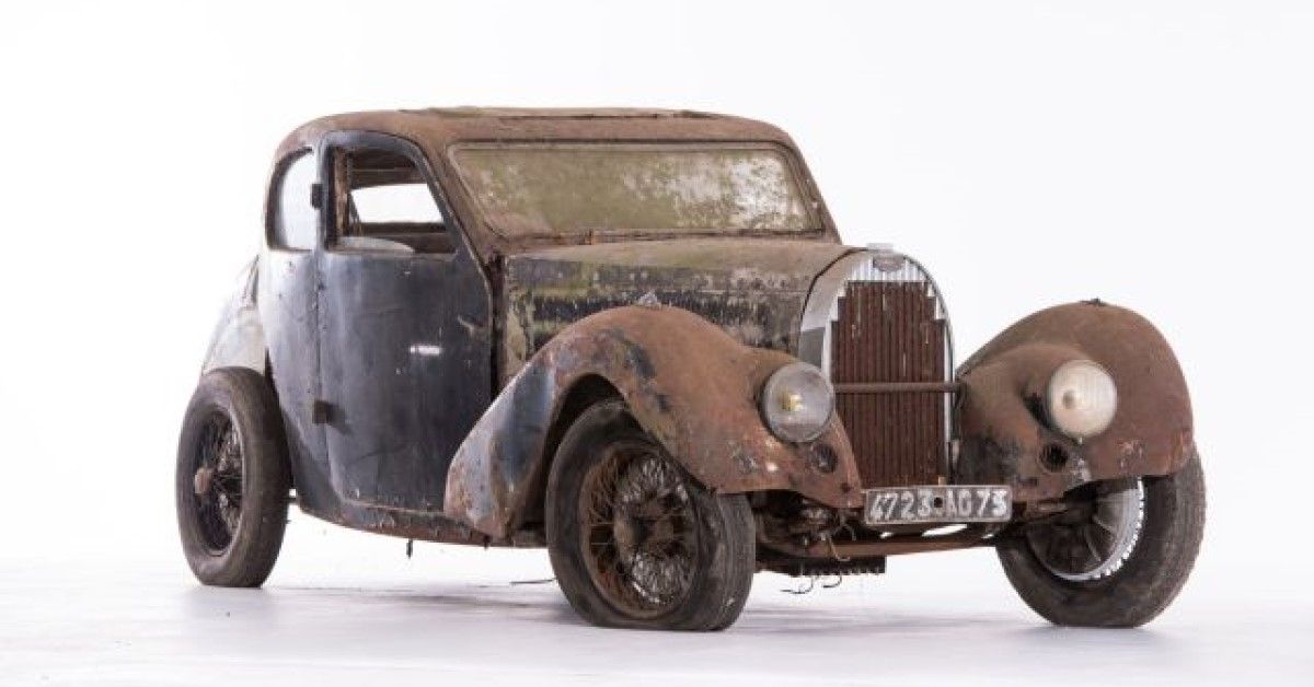 1937 Bugatti Type 57 Ventoux barn find
