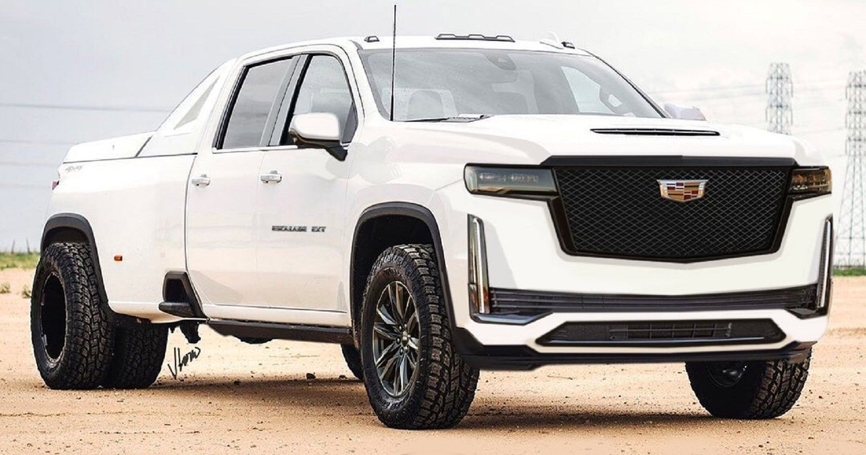 You Won't Believe Some Of These Dually Pickup Renderings Like This