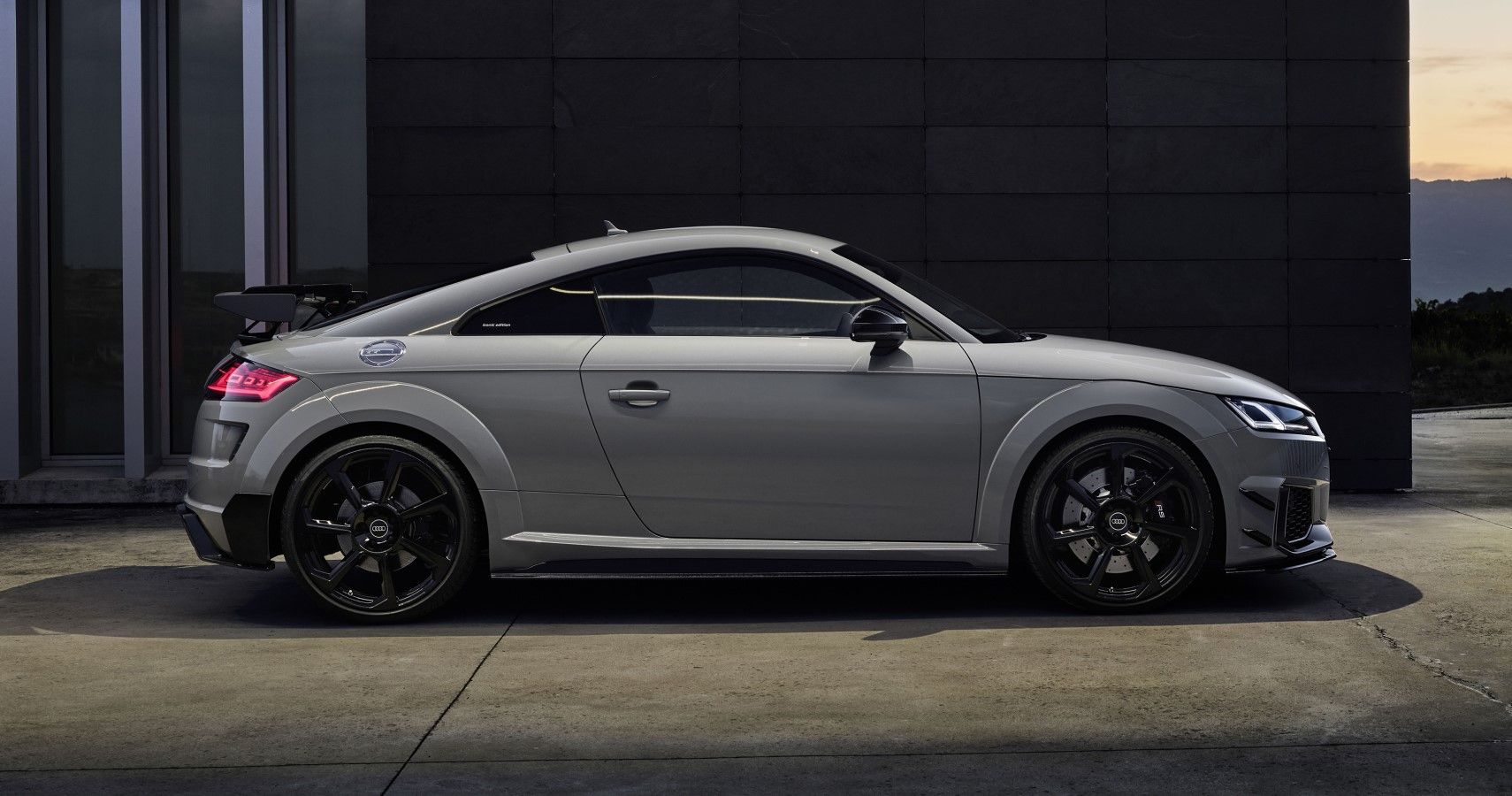 Audi TT RS Coupe Iconic Edition side view