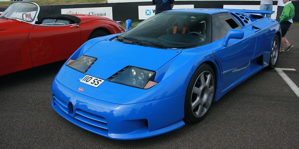 Bugatti EB110 Cropped
